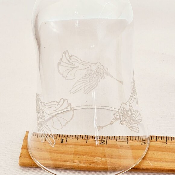Homco Christmas Angel Sconce Votive Candle Holders 6" etched holiday cottagecore - Picture 7 of 7